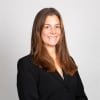 En profilbild av fastighetsmäklare Michelle Cardonius Friberg