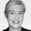 En profilbild av fastighetsmäklare Cecilia Lundahl