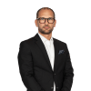 En profilbild av fastighetsmäklare Peter Forsling