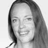 En profilbild av fastighetsmäklare Maria Norén Rylander
