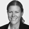 En profilbild av fastighetsmäklare Susanna Fogelström