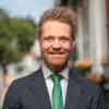 En profilbild av fastighetsmäklare Christoffer Stendahl