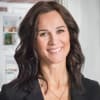 En profilbild av fastighetsmäklare Angelina Birgerson