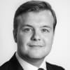 En profilbild av fastighetsmäklare Felix Jacobsson