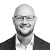En profilbild av fastighetsmäklare Jonas Lundin