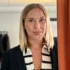En profilbild av fastighetsmäklare Linn Andersson