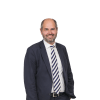 En profilbild av fastighetsmäklare Christian Ekengren