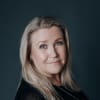En profilbild av fastighetsmäklare Anne Kylemark