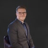 En profilbild av fastighetsmäklare Joakim Soininen