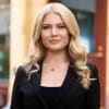 En profilbild av fastighetsmäklare Nathalie Ljungberg
