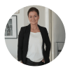 En profilbild av fastighetsmäklare Anki Sulser