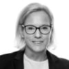 En profilbild av fastighetsmäklare Petrah Gustafsson