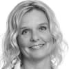 En profilbild av fastighetsmäklare Anna Borgudd