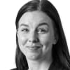 En profilbild av fastighetsmäklare Izabelle Sundström