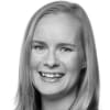En profilbild av fastighetsmäklare Viktoria Börjesson