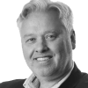 En profilbild av fastighetsmäklare Lars Mårtensson