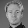 En profilbild av fastighetsmäklare Lucas Sundberg