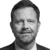 En profilbild av fastighetsmäklare Martin Qvarfordt