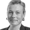 En profilbild av fastighetsmäklare Ann-Sofie Wissmar