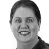 En profilbild av fastighetsmäklare Jenny Törnvall