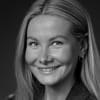 En profilbild av fastighetsmäklare Lise Frosth Guldstrand