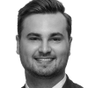 En profilbild av fastighetsmäklare Richard Sedman