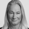 En profilbild av fastighetsmäklare Elisabet Stuxberg
