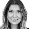 En profilbild av fastighetsmäklare Astrid Gesteby