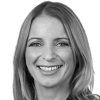 En profilbild av fastighetsmäklare Kristina A. Guven