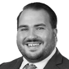 En profilbild av fastighetsmäklare Daniel Månér