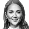 En profilbild av fastighetsmäklare Erika Aspenberg
