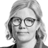 En profilbild av fastighetsmäklare Helen Lindström