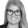 En profilbild av fastighetsmäklare Josefine Wernström