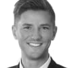 En profilbild av fastighetsmäklare Pontus Wilhede