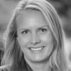 En profilbild av fastighetsmäklare Malin Lunde