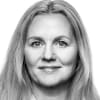 En profilbild av fastighetsmäklare Tina Berlin
