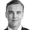 En profilbild av fastighetsmäklare Erik Bogren
