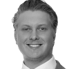 En profilbild av fastighetsmäklare Albin Haapakorpi