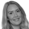 En profilbild av fastighetsmäklare Eveline Ahx