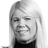 En profilbild av fastighetsmäklare Karin Sköld