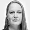 En profilbild av fastighetsmäklare Annika Palmö