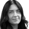 En profilbild av fastighetsmäklare Ida Juhlin