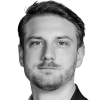 En profilbild av fastighetsmäklare Marcus Hedin
