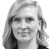 En profilbild av fastighetsmäklare Maria A Andersson