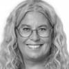 En profilbild av fastighetsmäklare Christina Bjurenheim