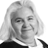 En profilbild av fastighetsmäklare Jeanette Redelberger