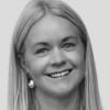 En profilbild av fastighetsmäklare Sara Johansson