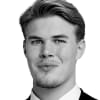 En profilbild av fastighetsmäklare Charlie Vesterberg