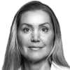 En profilbild av fastighetsmäklare Marie Sjödin
