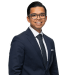 En profilbild av fastighetsmäklare David Ling
